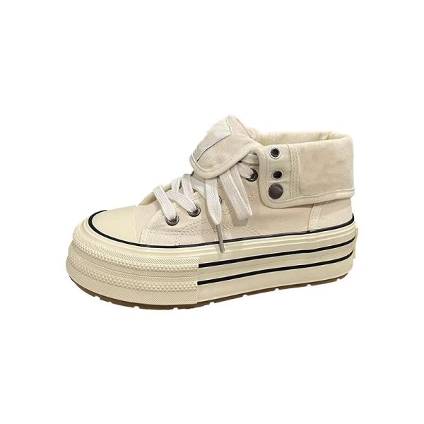 off white low vulcanized canvas sneakers