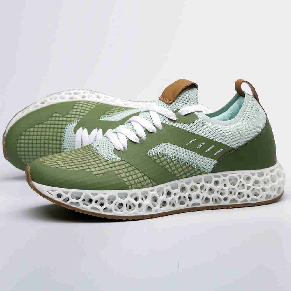 green eco-friendly shoes
