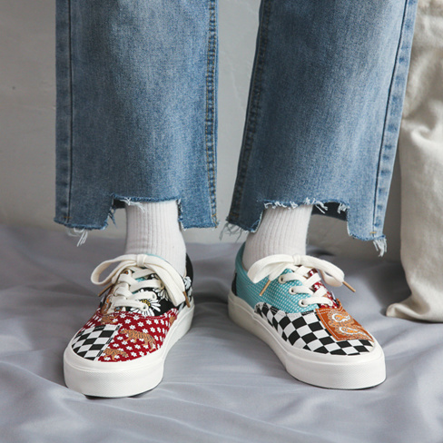 canvas fashion shoes custom