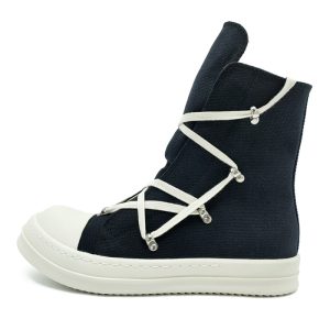 High top canvas shoes