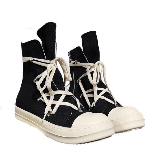 High top canvas shoes original supplier