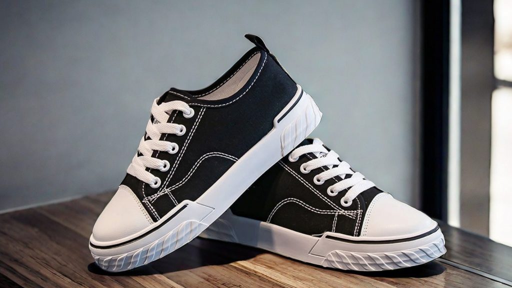 the popularity of canvas shoes