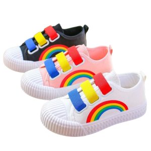 kid low top canvas shoes
