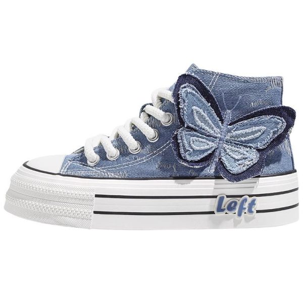 fashion high-top canvas sneakers wholesale