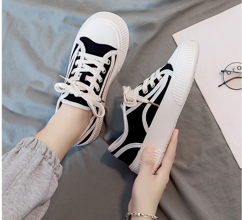 Women canvas sneakers supplier