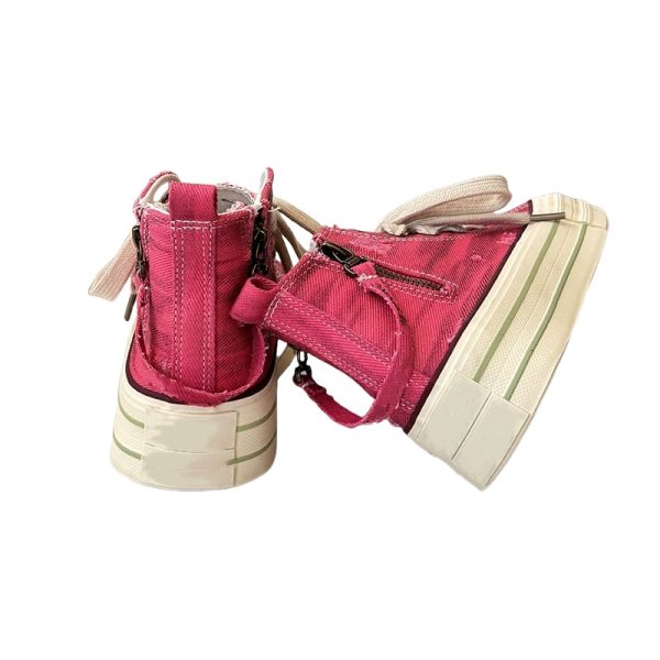 canvas pink shoes wholesale