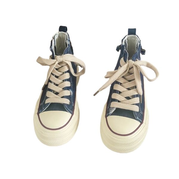 lace up casual canvas shoes factory