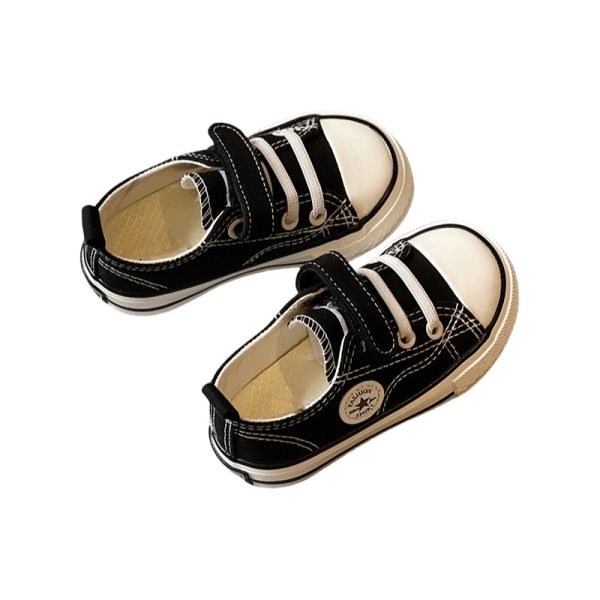 Children's Velcro canvas shoes factory