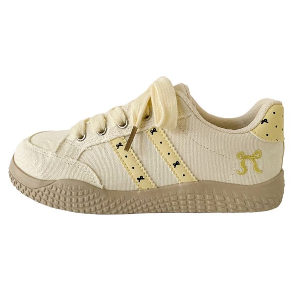 Fashion canvas sneakers for women supplier